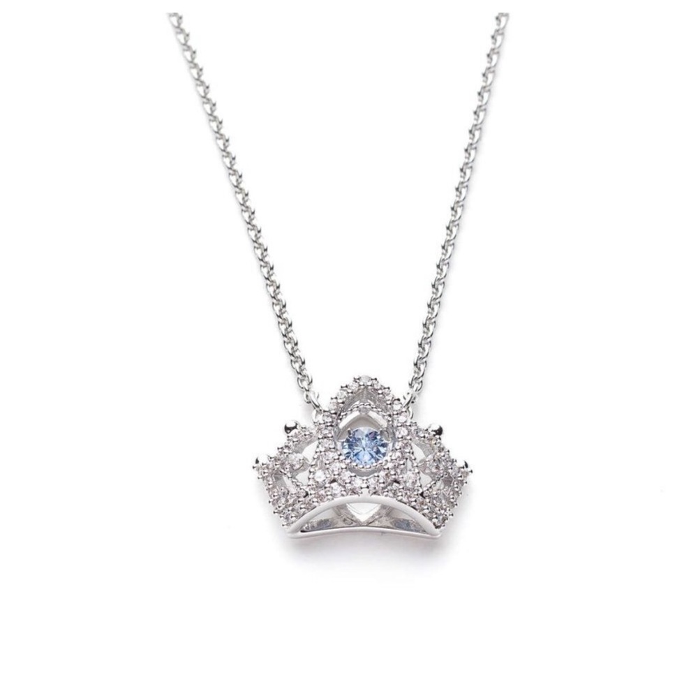 Swarovski 5501080 Bee a Queen Tiara necklace jewelry white gold tone brand new